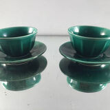 Cups for espresso and saucers Duet