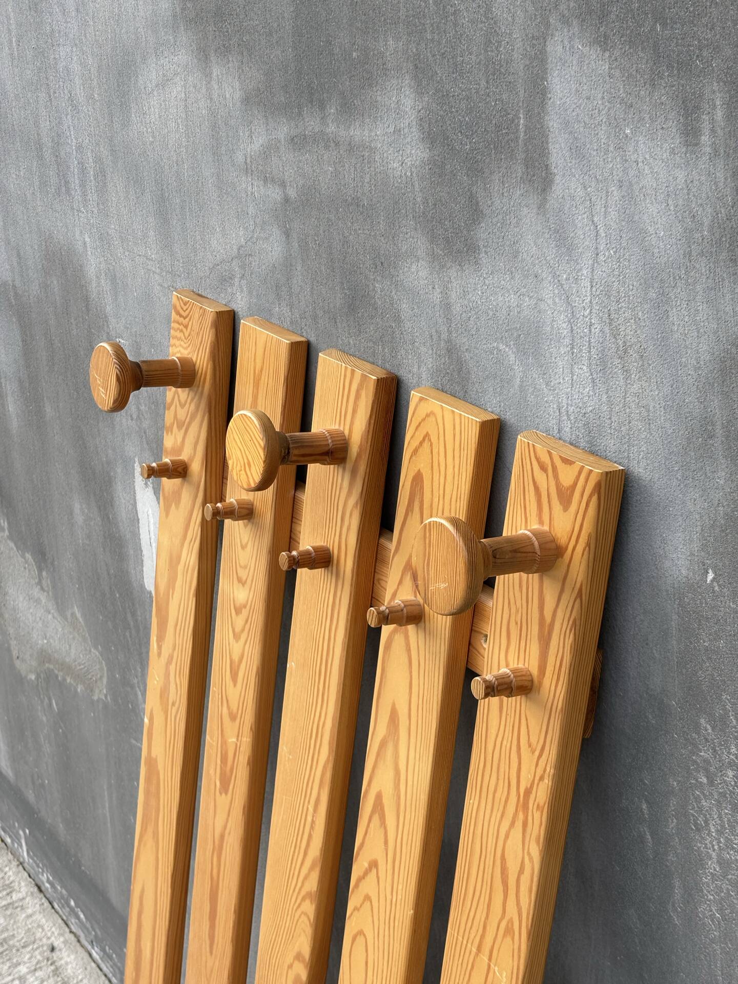Wall-mounted coat rack “Tilja” by Karin Mobring, IKEA, Sweden 70s