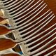 12 Christofle Cluny old Paris forks 20.5 cm very good condition