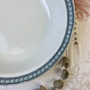 Vintage hollow dish Terre de fer St Amand & Hamage model Laurier made in France