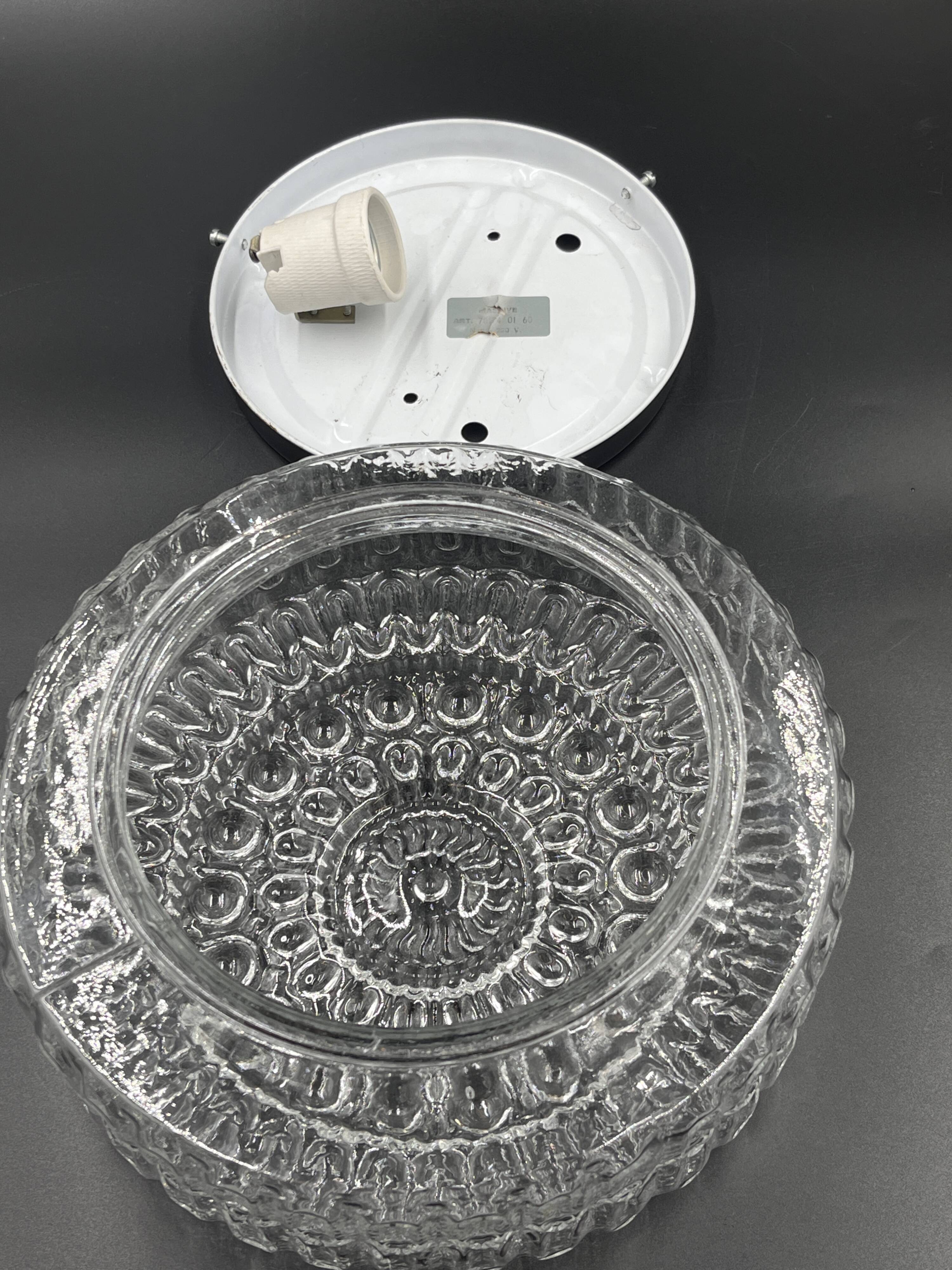 Plafonnier en verre Massive