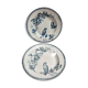 Set of 2 deep plates Longwy – Mésange model