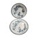 Set of 2 deep plates Longwy – Mésange model