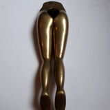 Bare-legged nutcrackers. Gilded bronze.