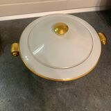 Authentic vintage Limoges porcelain RAYNAUD soup tureen