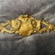 grand Louis XV style bronze pediment numbered