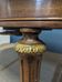 Table en plaquage d'acajou de style Louis XVI