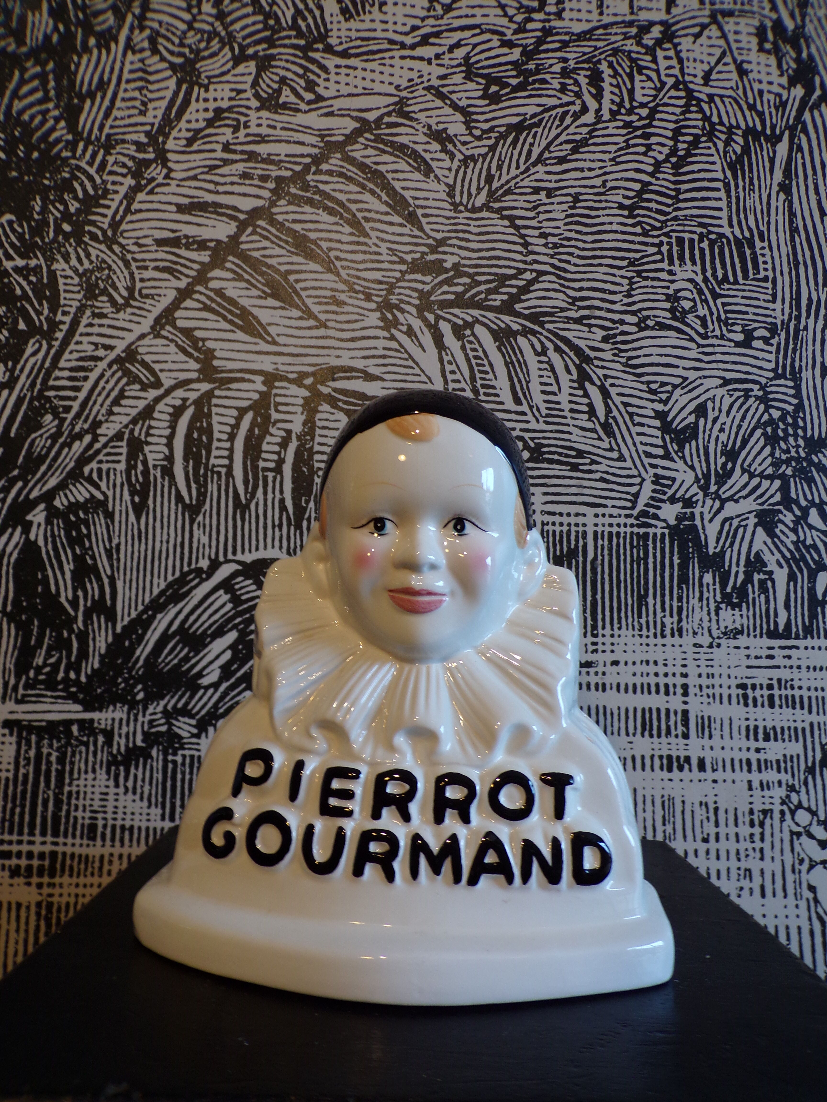 Porte-sucette de comptoir Pierrot gourmand