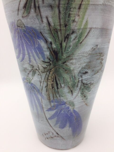 Vallauris vase ceramic signed Honoré Camos