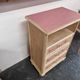 Wooden bedside table
