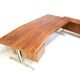 Large exclusive vintage rosewood corner desk by Voko made in the 1960s