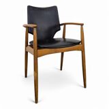 Fauteuil scandinave en teck