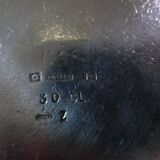 Silver-plated metal teapot vintage potter 240546