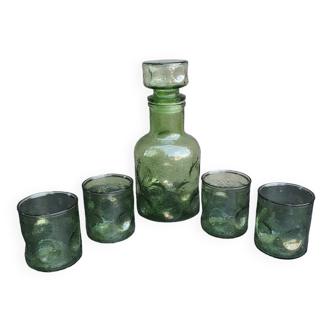Carafe and glasses 1970s