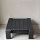 Table basse en bois noir
