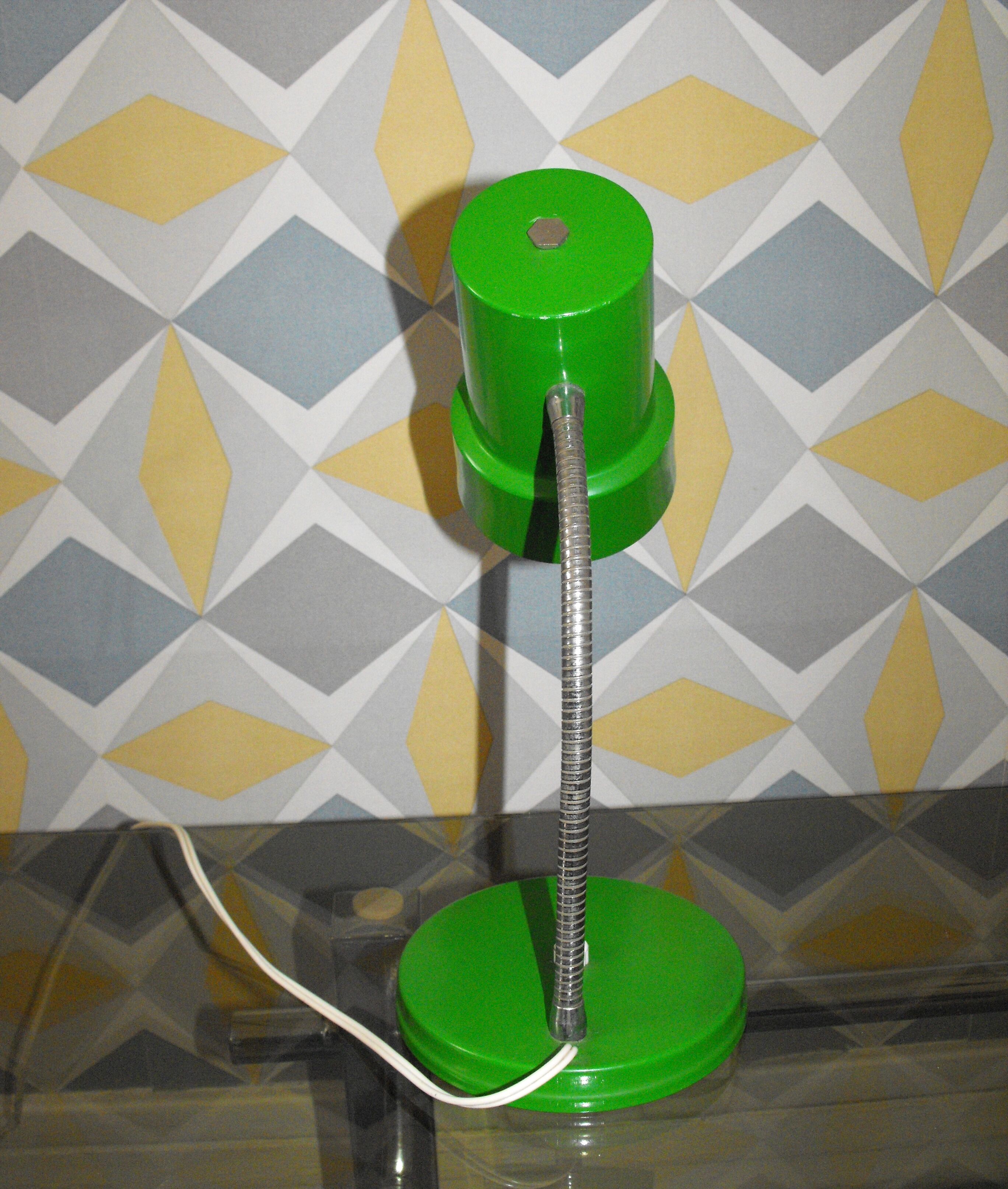 Desk lamp, green apple 70