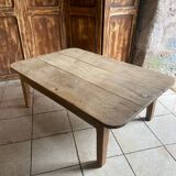 Table basse de ferme en chêne massif