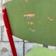 Small school desk and vintage chair
