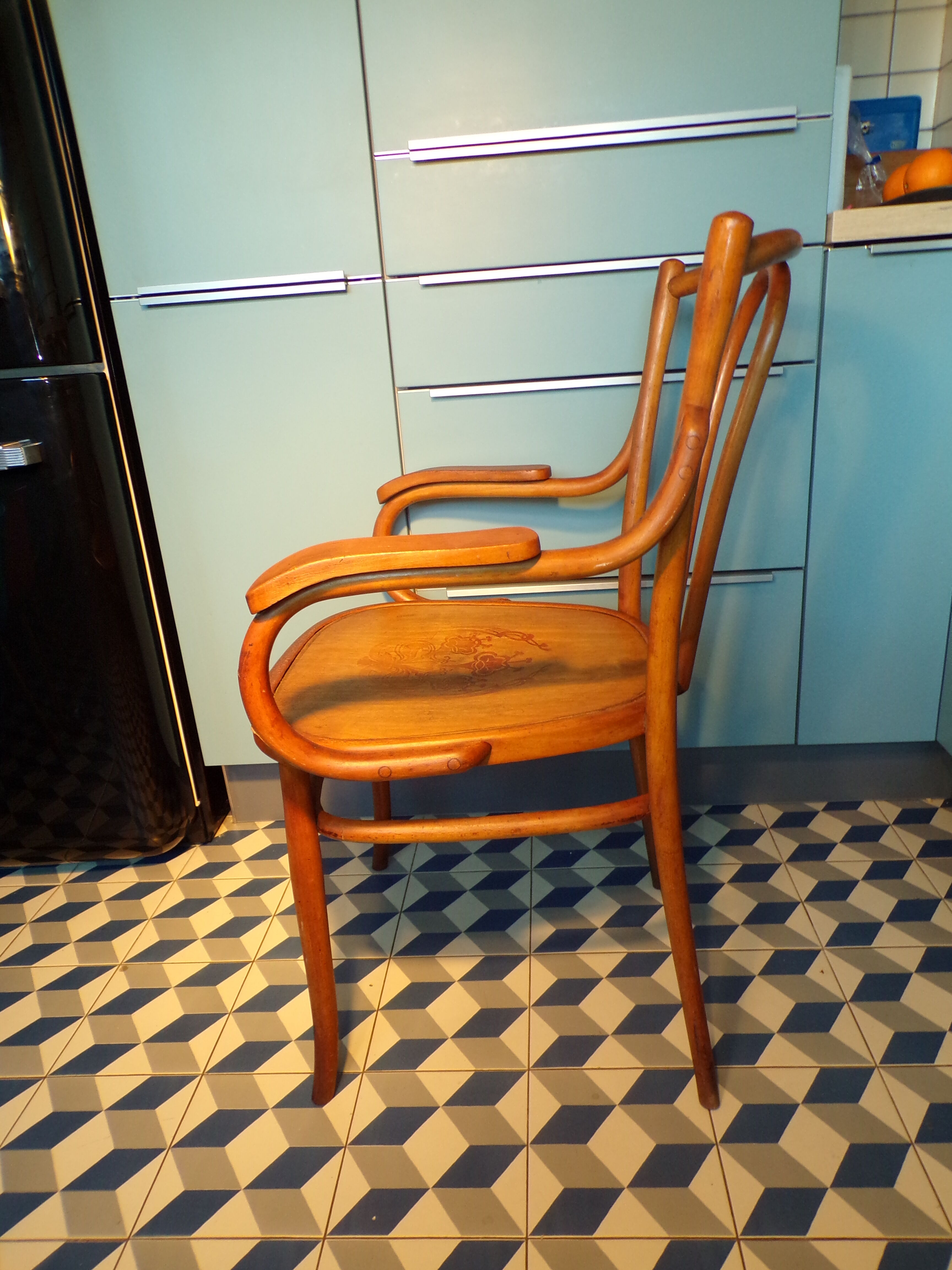 armchair Baumann old bentwood