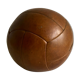 Vintage Leather Medicine Ball,