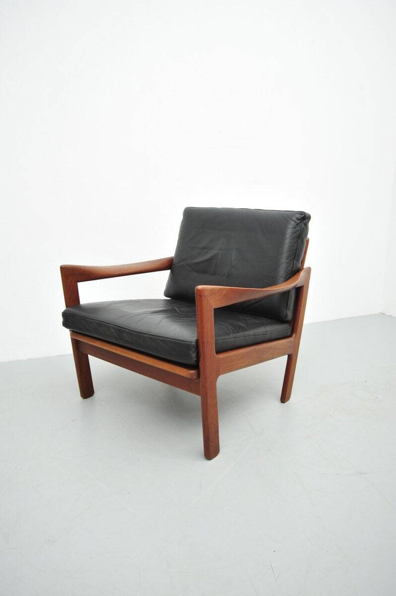 Fauteuils par Illum Wikkelsø pour Niels Eilersen, années 1950, ensemble de 2