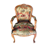 Fauteuil ancien "Feuilles d'automne"