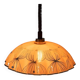 70s space age glass pendant, vintage glass pendant from Sweden.