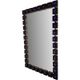 A wall mirror by ewa wrangel and lars nilsson gt ateljé hovmantorp 1960-70's.