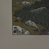 Lithograph by Henri Rivière Stream in Lopérec
