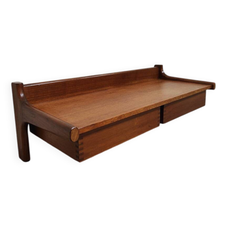 Vintage floating nightstand bedside table Kai Kristiansen