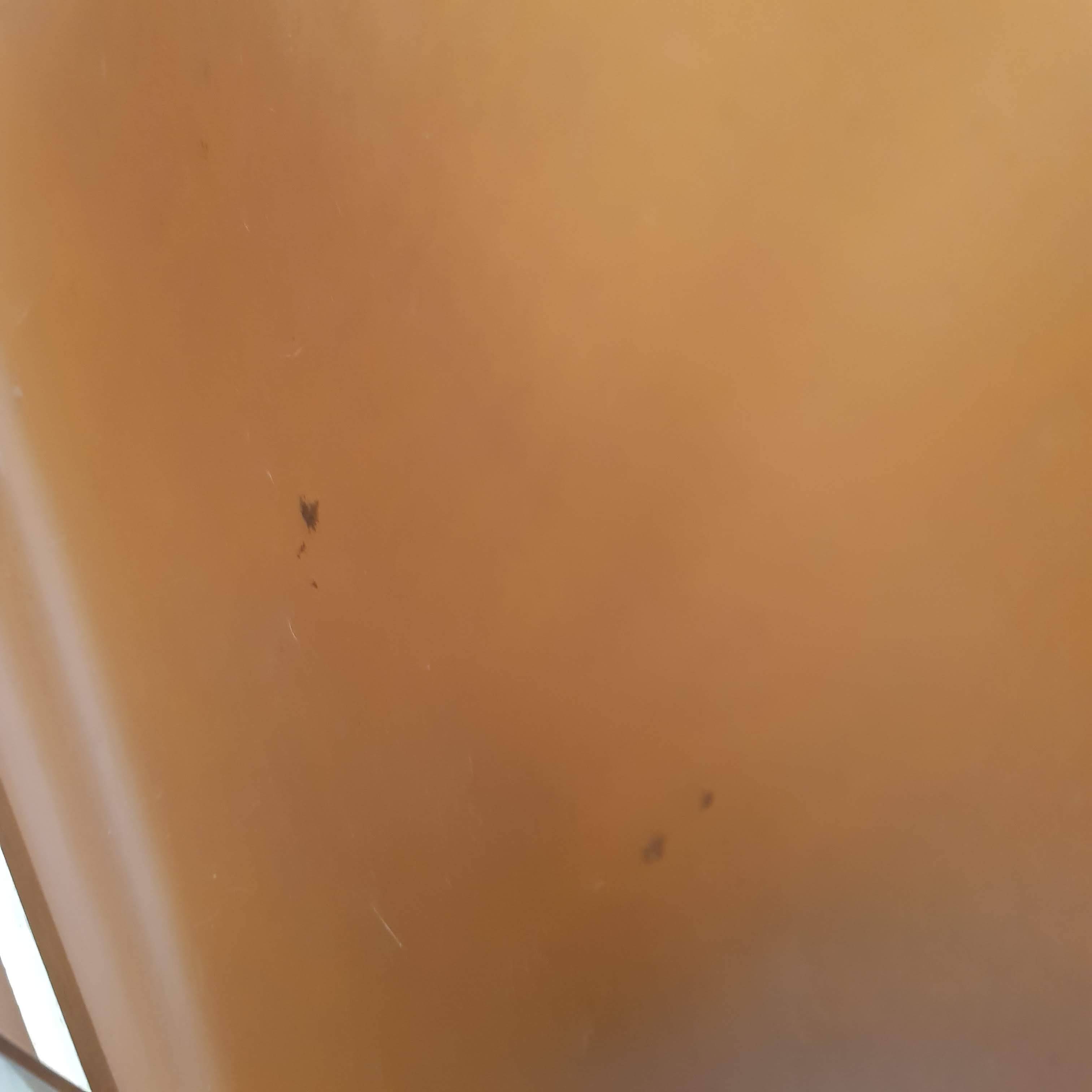 Camel leather and brass magazine holder