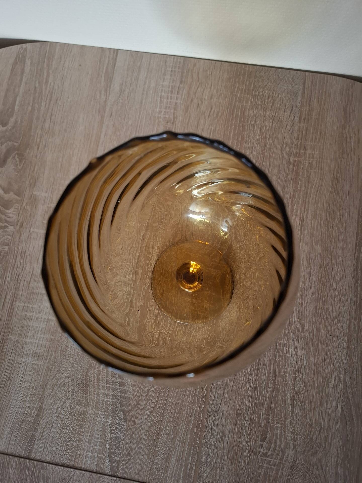 Empoli glass coupe vase