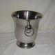 Champagne bucket Guy Degrenne; stainless steel