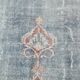 Tapis persan oriental bordeaux et vert, 239 x 333 cm