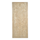 Indian carved wooden wall panel with floral decoration