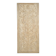 Indian carved wooden wall panel with floral decoration