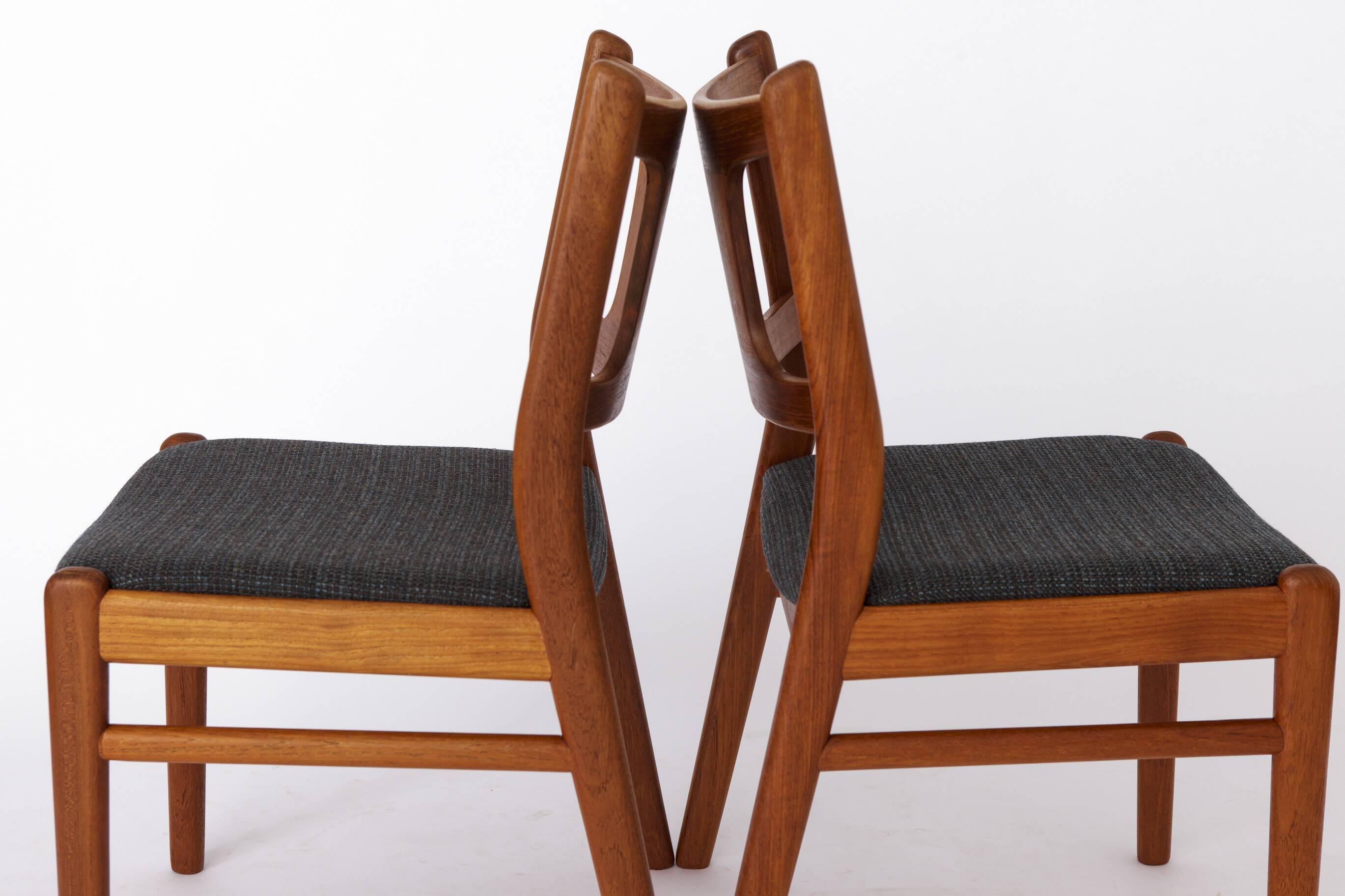 2 chaises danoises vintage - Style moderne du milieu du siècle des années 1960
