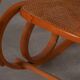 Vintage bentwood rocking chair by Luigi Crassevig, Italy 1970s