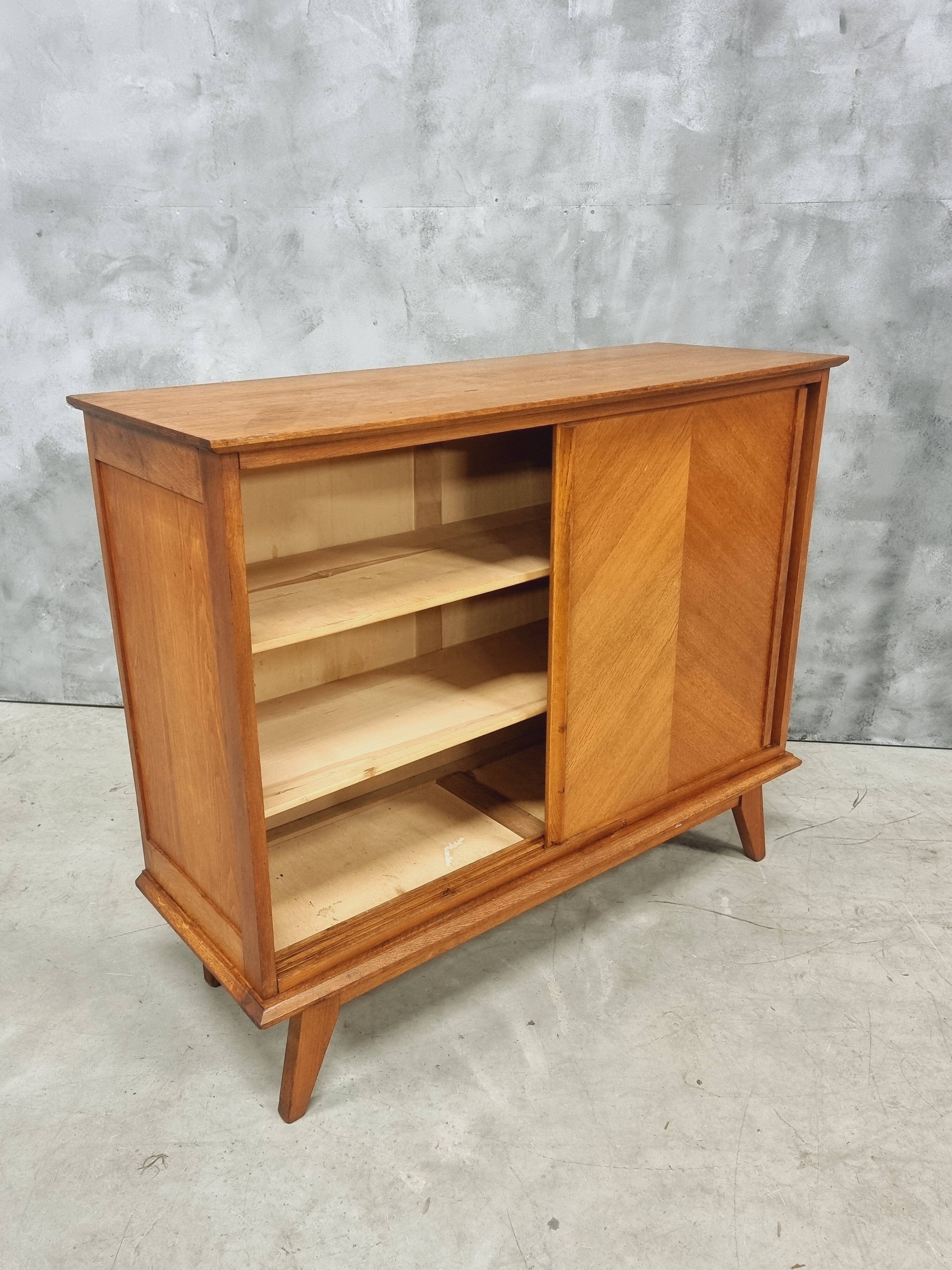 Scandinavian vintage highboard sideboard