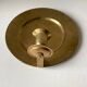 Vintage brass wall candle holder sconce diameter 18 cm