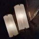 Duo d’appliques SMYG – IKEA Modèle Typ V1013 – design années 2000 – écru