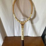 Raquette ancienne tennis montana red star bois vintage