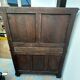 Gothic oak buffet cabinet - 19th century