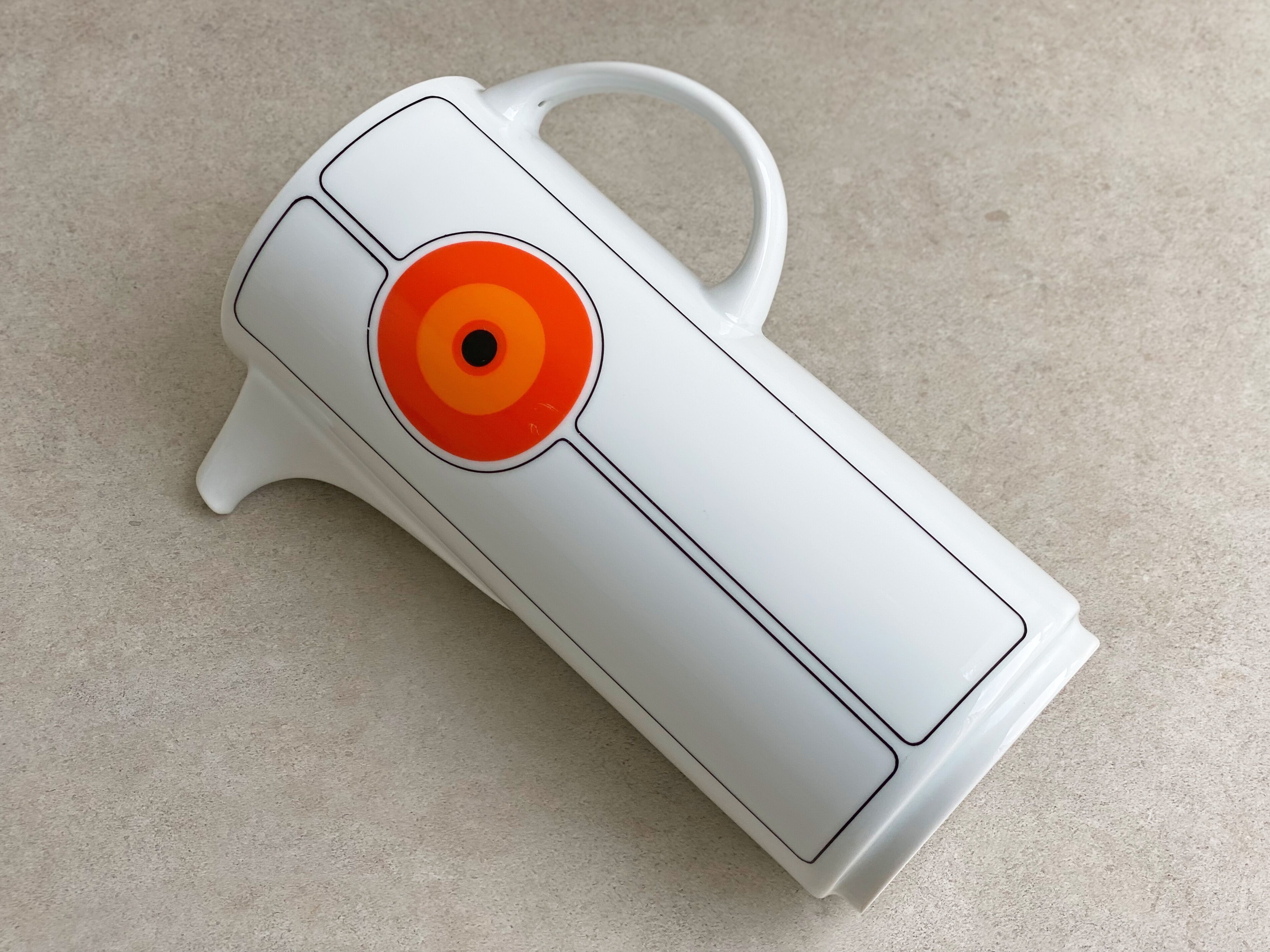 Cafetière thomas allemagne rosenthal eclipse, design space age op art