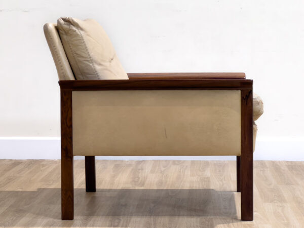 Hans Olsen rosewood chaise longue