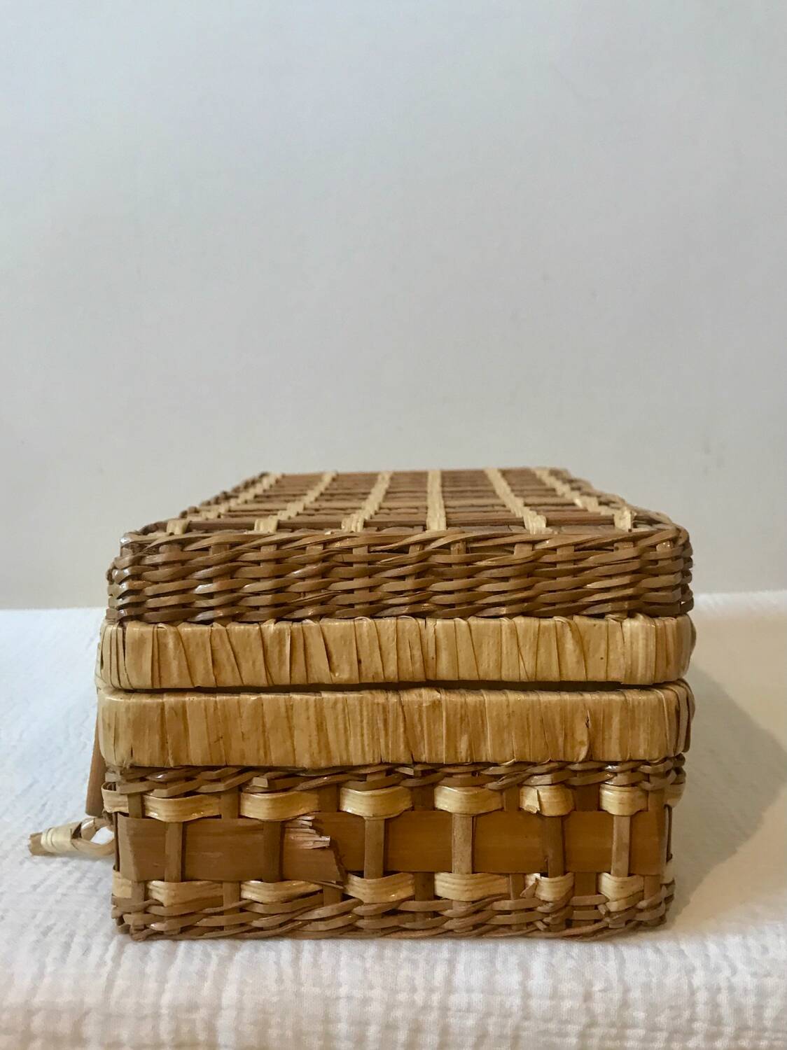 Small wicker case
