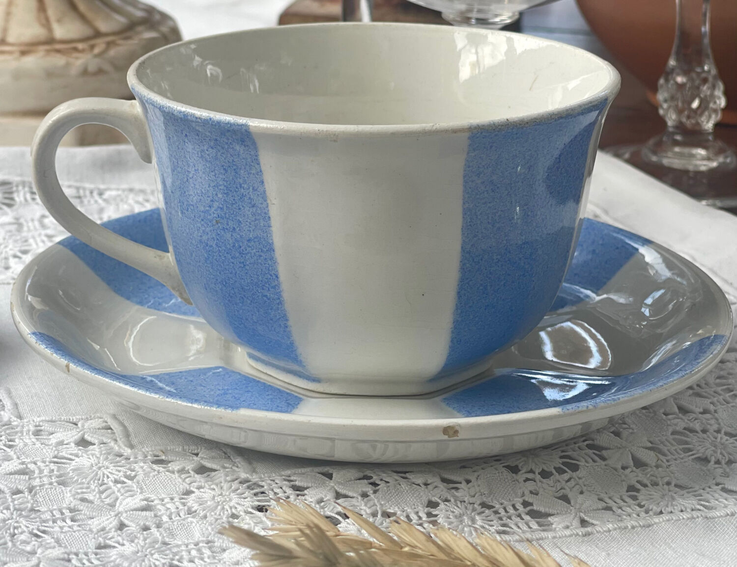 Duo de tasse ancienne FB