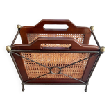 Magazine Holder/Logs in Metal/Wood/Rattan