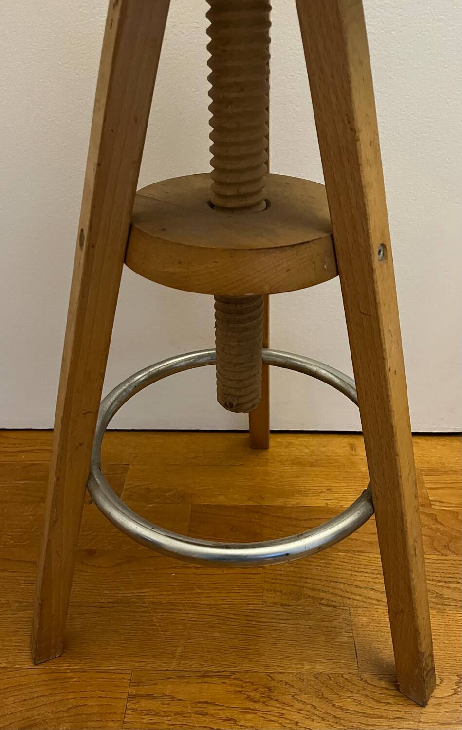 Vintage wooden stool