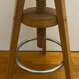 Vintage wooden stool